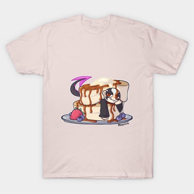 Pancakes T-Shirt by Screpdoodle